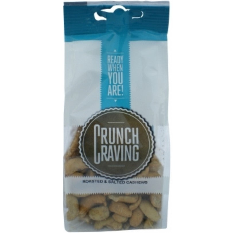 Crunch Craving Roasted & Salted Cashews 120g*