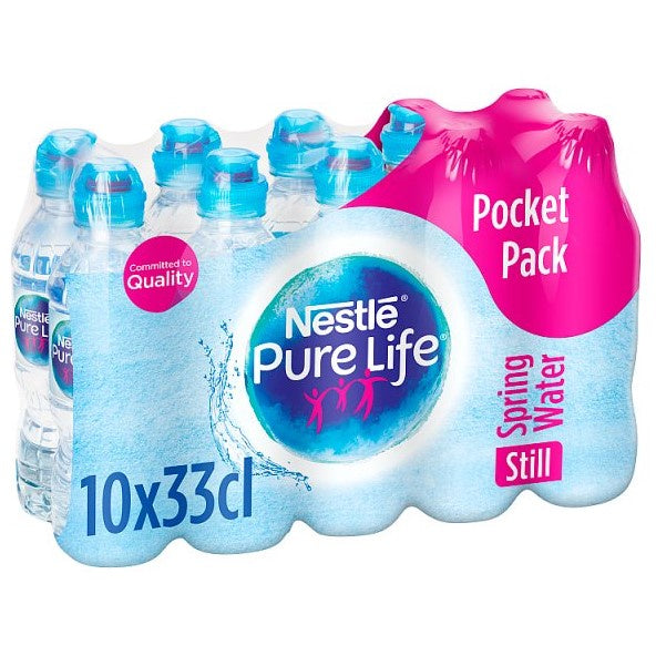 Nestle Pure Life Still Water Sports Cap 10x330ml*