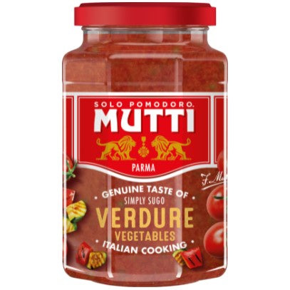 Mutti verdure- Tomato and Vegetable sauce 400g