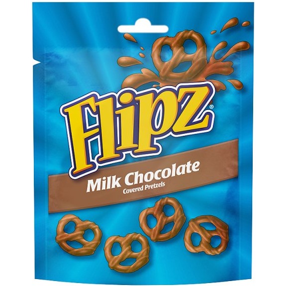 Flipz Milk Chocolate Pretzels 90g*