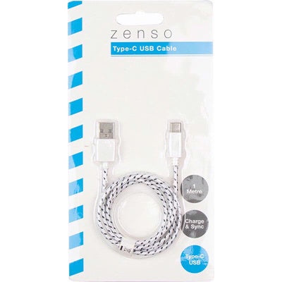 Zenso USB Cable Type C Braid*