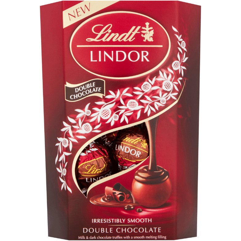 Lindt Lindor Double Chocolate Truffles 200g *