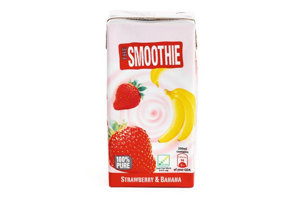 Smoothie Strawberry & Banana 200ml*