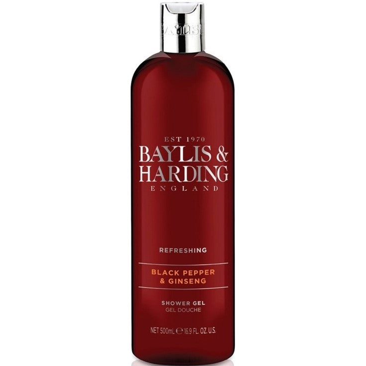 Baylis & Harding Black Pepper & Ginseng Moisturising Shower Gel 500 ml*
