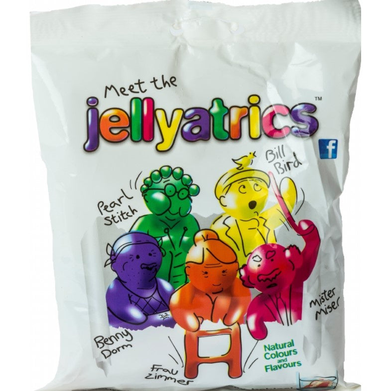 Jellyatrics Fruit Flavoured Jellies 180g *