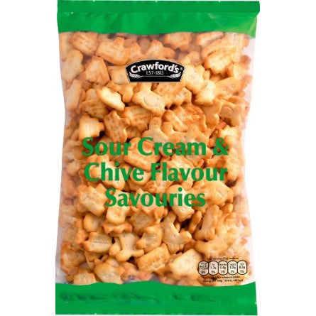 Crawfords Sour Crm & Chive Savouries 200g