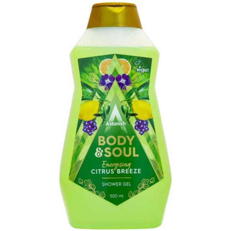 Astonish Body Soul Citrus Breeze Shower Gel 500ml*