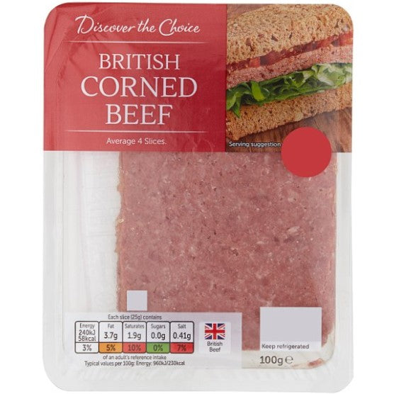 Corned Beef Slices 100g