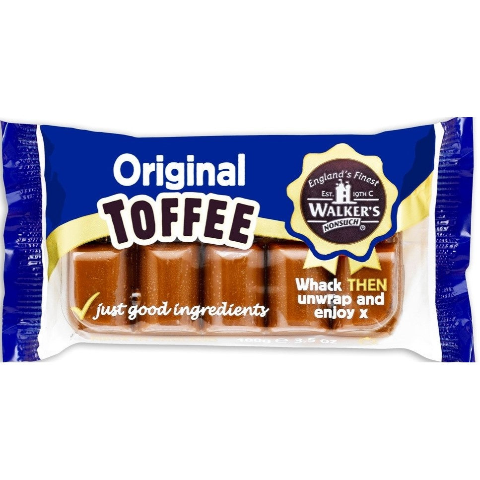 Walker's Nonsuch - Original Toffee - Slab *