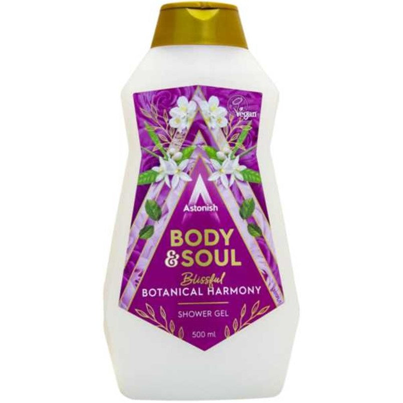 Astonish Body Soul  Botanical  Shower Gel 500ml*