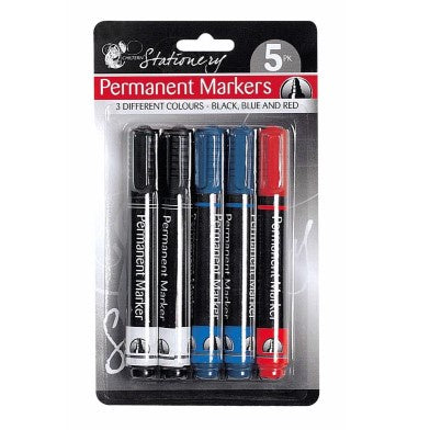 Permanent Markers 4pk