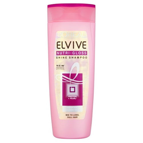 L'Oreal Elvive Nutri-Gloss Shine Shampoo - 400 ml*