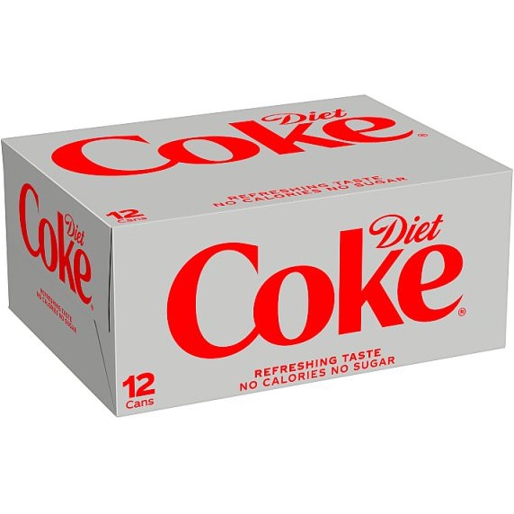 Coke Diet 12 x 330ml*#