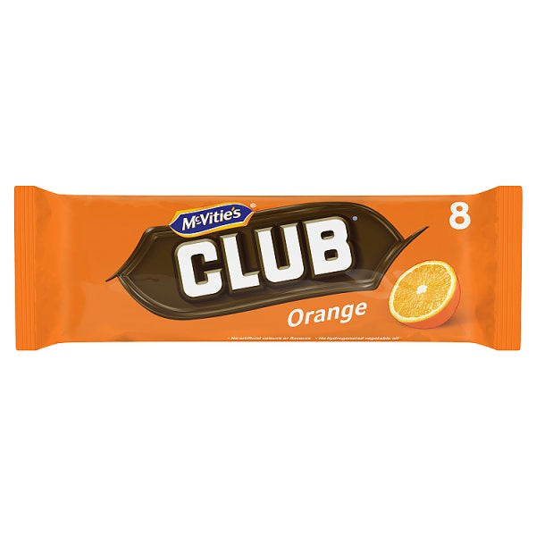 McVities Club Orange 8pk*#