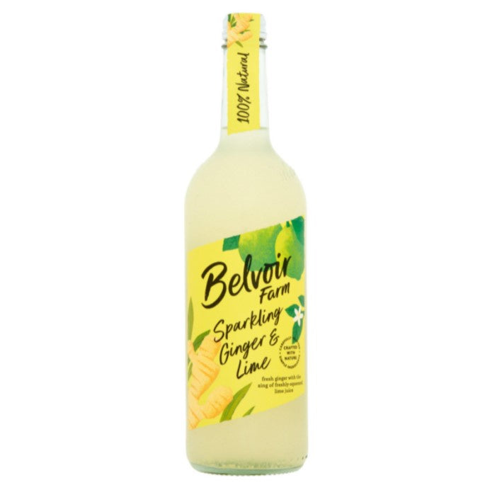 Belvoir Sparkling Ginger & Lime 75cl*
