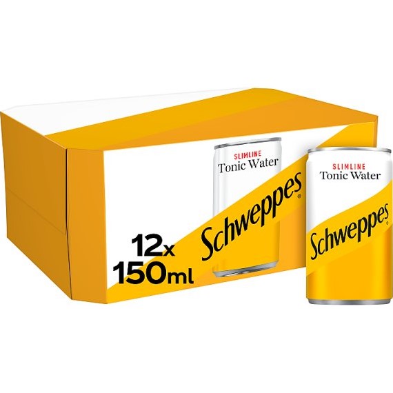 Schweppes Slimline Tonic Water 12x150ml*#