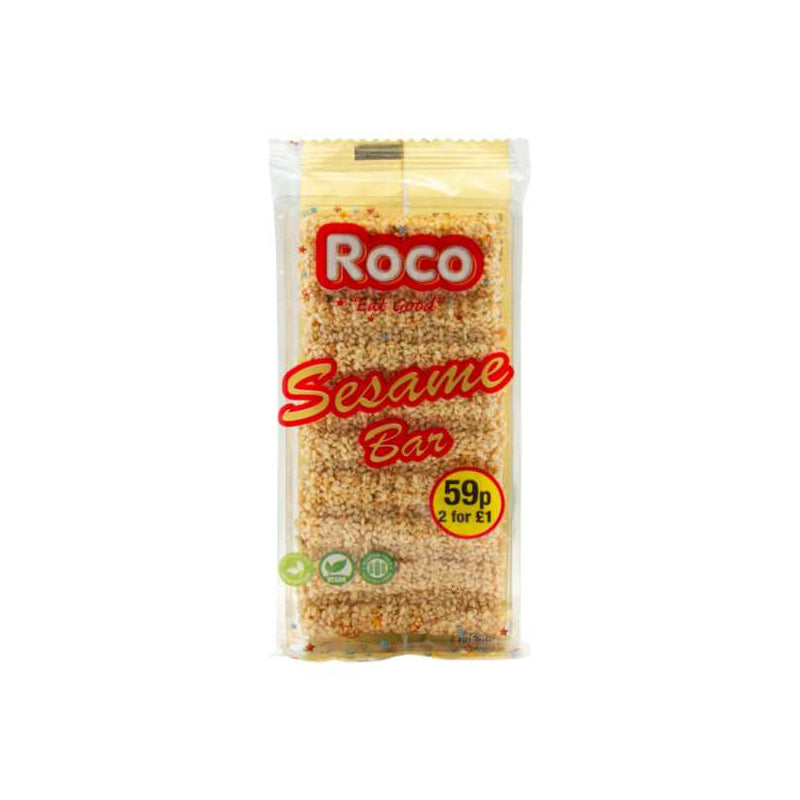 Roco Original Sesame Bar Crunchy Sweet 60g*