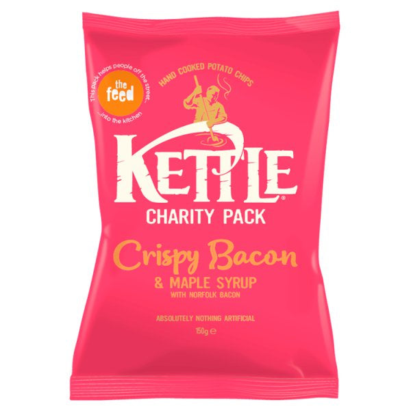 Kettle Chips Crispy Bacon & Maple Syrup 150g*