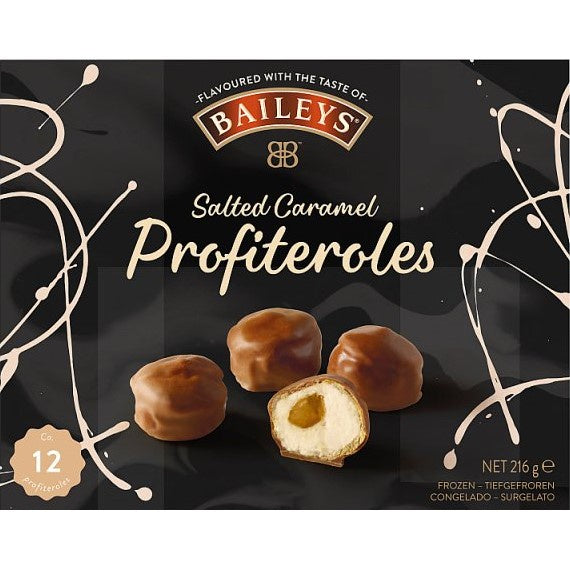 Baileys Salted Caramel Profiteroles