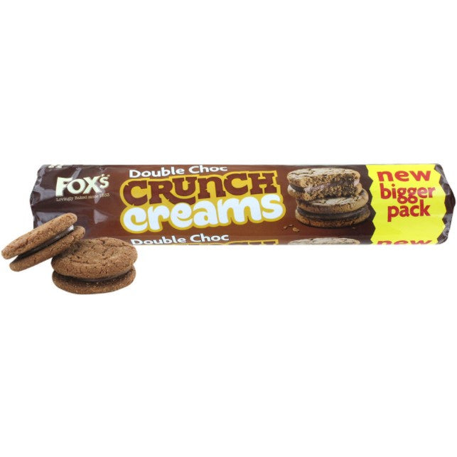 Fox's Double Choc Crunch Creams 200g