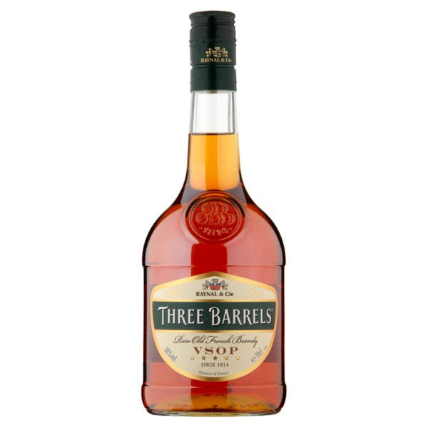 Three Barrells Brandy VSOP 38% (70cl)