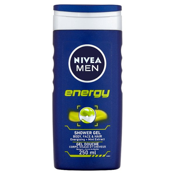 Nivea Shower Gel Men Energy 250ml*