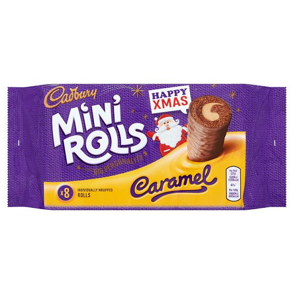 Cadbury Caramel Mini Rolls 8pk#