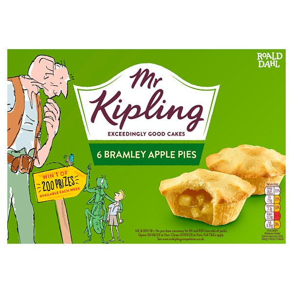 Mr Kipling  Apple Pies 6pk#
