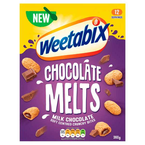 Weetabix Melts Milk Chocolate Cereal 360g