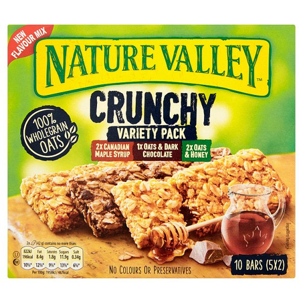 Nature Valley Variety Granola Bar 5 x 42g*