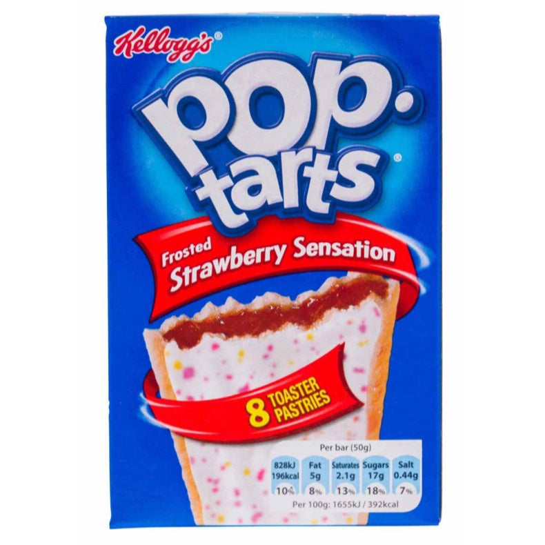 Kelloggs Pop Tarts Strawberry 8 pk
