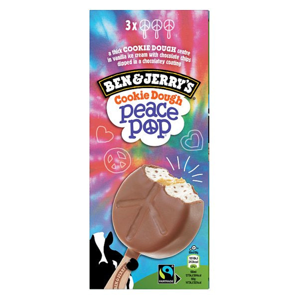 Ben & Jerry's Peace Pops 3pk*