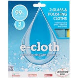 E-Cloth Glass and Polishing 2pk*