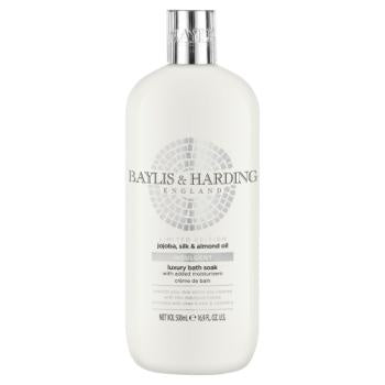 Baylis & Harding Silk & Almond Oil Moisturising Bath Soak 500 ml*
