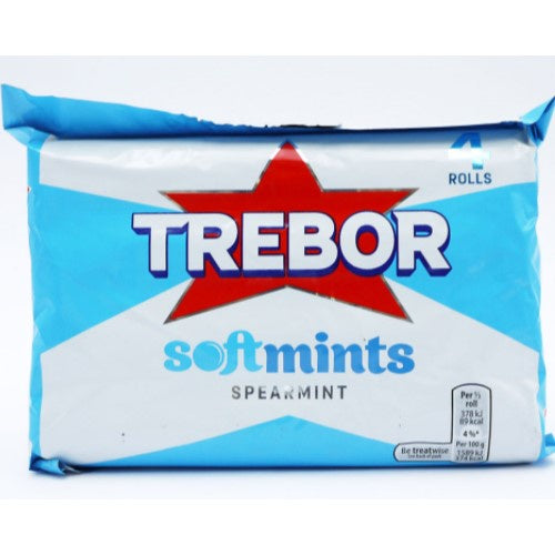 Trebor Softmints Spearmints 4pk *