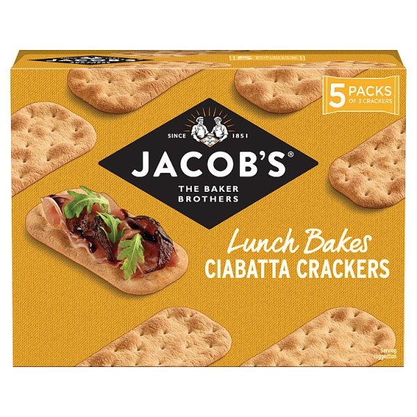 Jacob's Ciabatta crackers 5pk