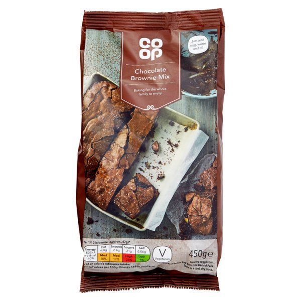 Co-op Chocolate Brownie Kit 450g