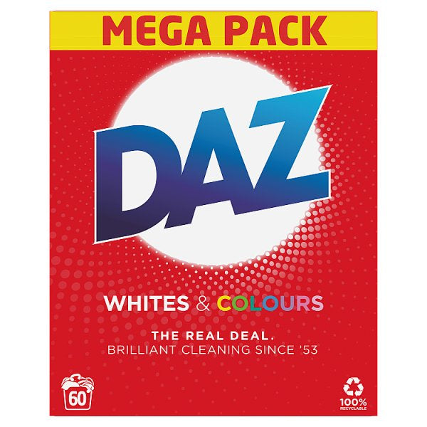 Daz Powder Whites & Colours 3.77kg (58w)*