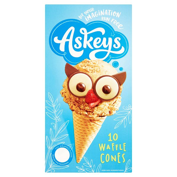 Askeys Waffle Cone 10 pack