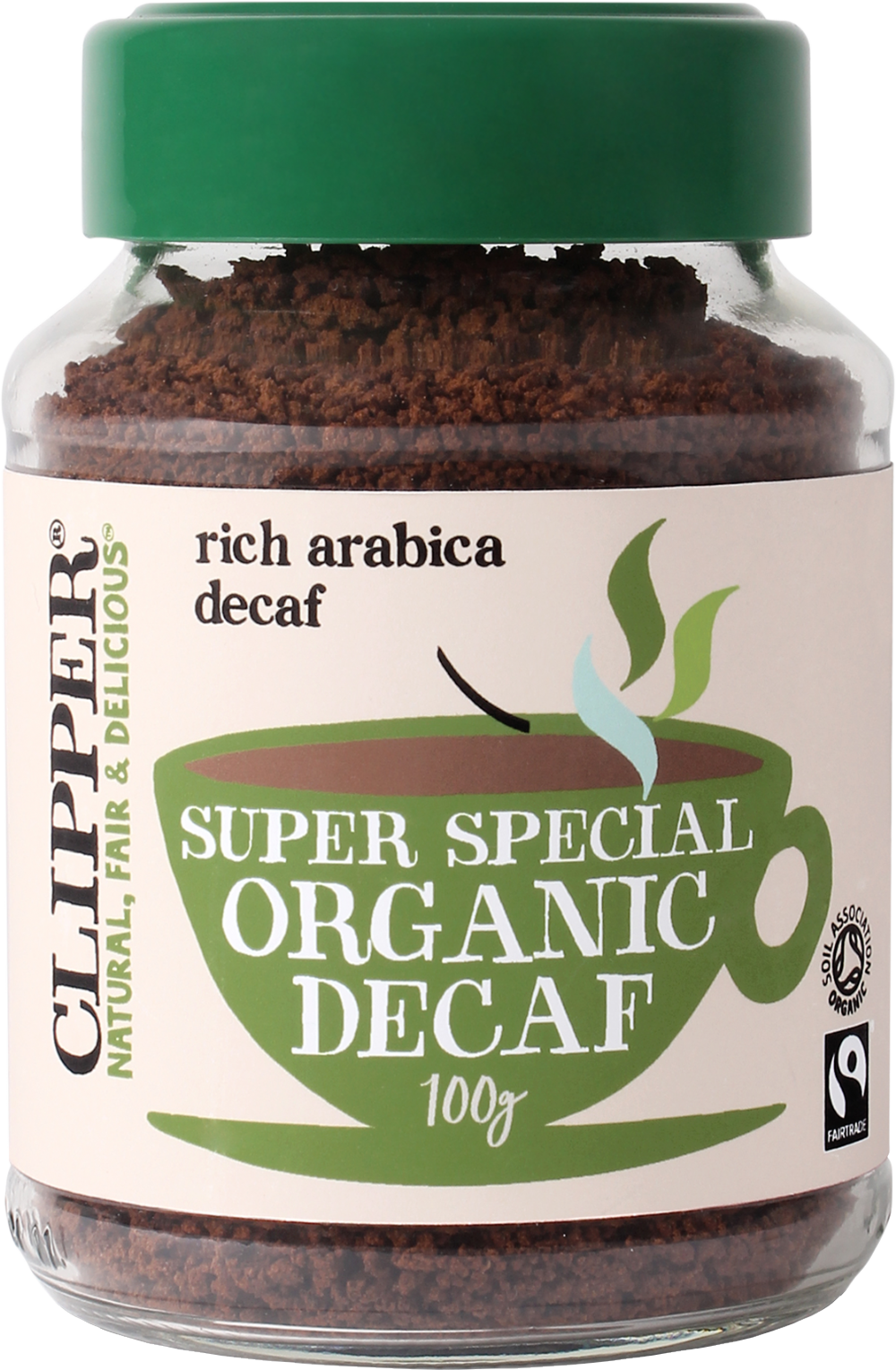 Clipper Organic Decaf Coffee Granules 100g