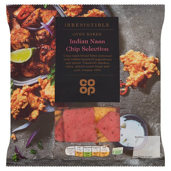 Indian Naan Chip Selection 150g