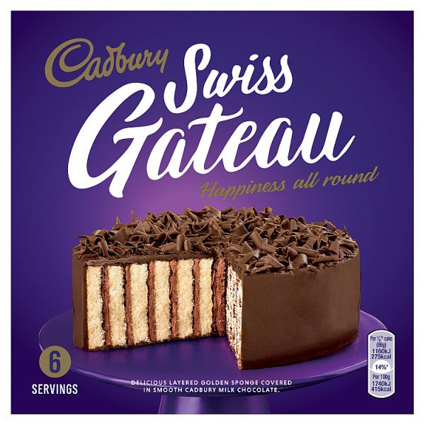 Cadbury Swiss Gateau