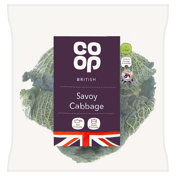 Co Op Savoy Cabbage Single