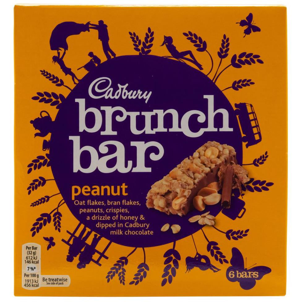 Cadbury Brunch Bars Peanut (6)*