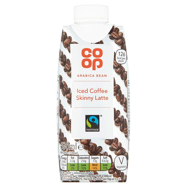 Co-op Iced Coffee Skinny Latte 330ml