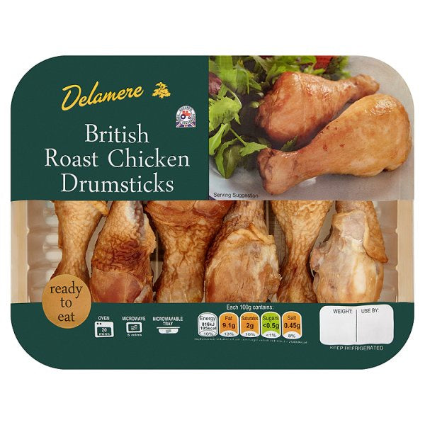 Delamere Roast Chicken Drumstick 420g