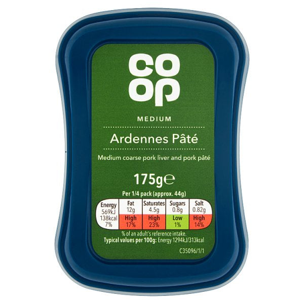 Co-op Ardennes Pate 175g