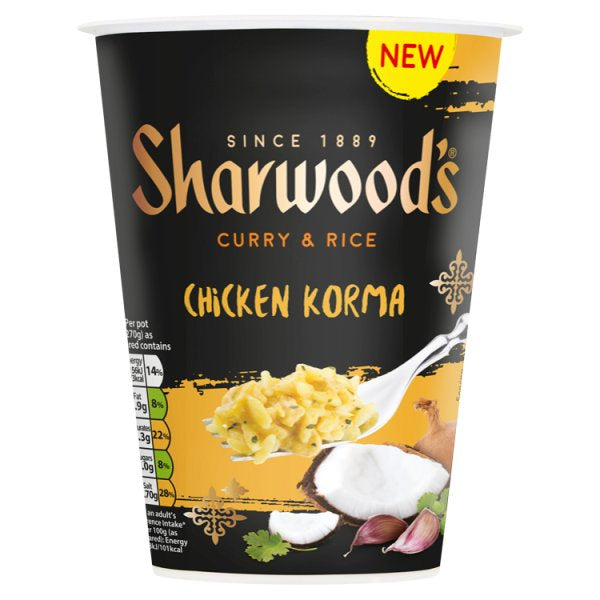 Sharwood's Curry & Rice  Chicken Korma 70g