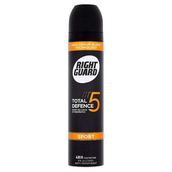Right Guard A/P Deodorant Total Defence 5 Sport 250ml *#