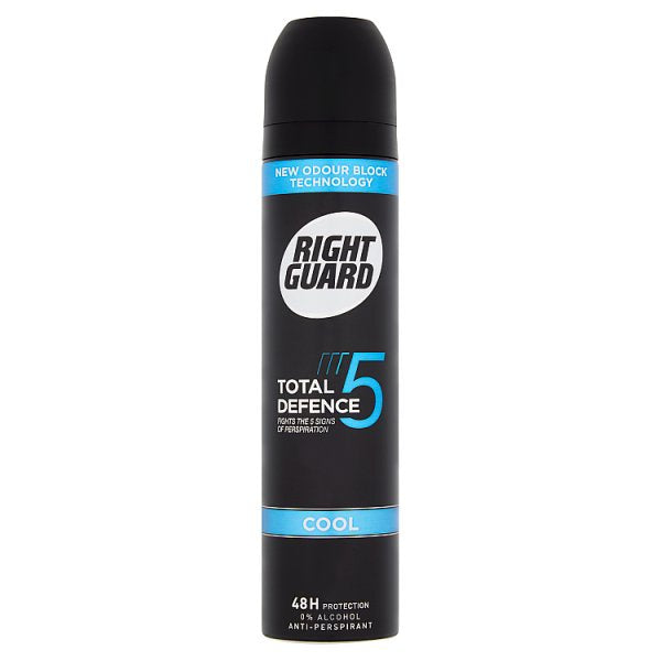 Right Guard A/P Deodorant Total Defence 5 Cool 250ml *#